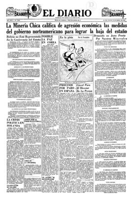 El Diario, edición del 15 de marzo de 1951