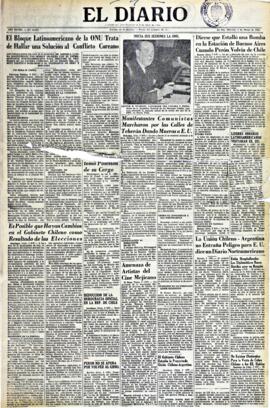 El Diario, edición del 4 de marzo de 1953