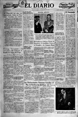 El Diario, edición del 15 de diciembre de 1954