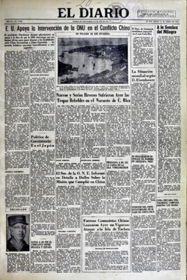 El Diario, edición del 20 de enero de 1955