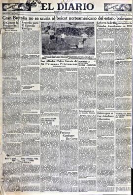 El Diario, edición del 31 de diciembre de 1951