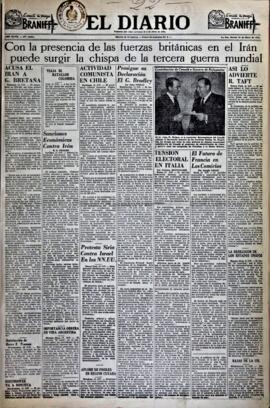 El Diario, edición del 22 de mayo de 1951
