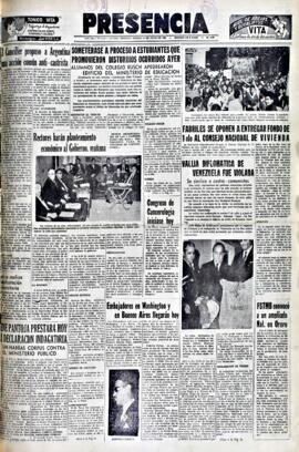 Presencia, edición del 14 de julio de 1964