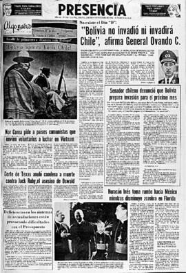 Presencia, edición del 6 de octubre de 1966