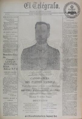El Telegrafo, edición del 26 de septiembre de 1895