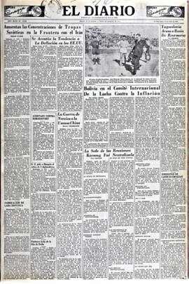 El Diario, edición del 16 de julio de 1951