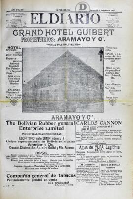 El Diario, edición del 12 de octubre de 1905