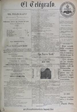 El Telegrafo, edición del 5 de junio de 1894