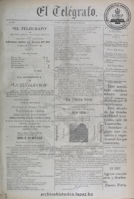 El Telegrafo, edición del 31 de mayo de 1894