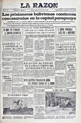 La Razón, edición del 24 de marzo de 1936