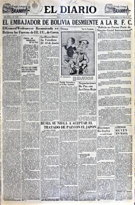 El Diario, edición del 12 de junio de 1951