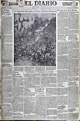 El Diario, edición del 17 de abril de 1952