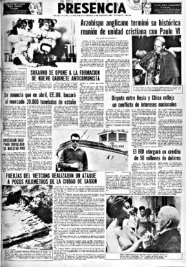 Presencia, edición del 25 de marzo de 1966