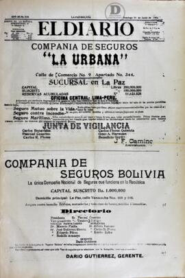 El Diario, edición del 24 de jjunio de 1906