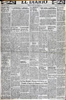 El Diario, edición del 2 de febrero de 1952