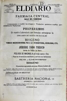 El Diario, edición del 17 de marzo de 1906