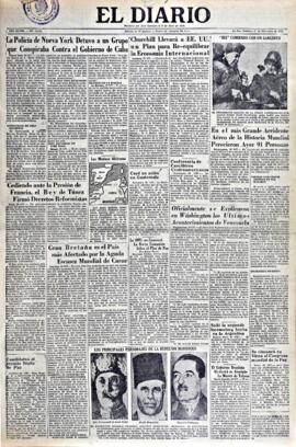 El Diario, edición del 21 de diciembre de 1952
