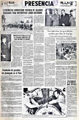 Presencia, edición del 3 de septiembrede de 1965