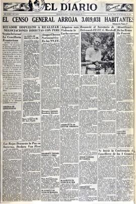 El Diario, edición del 13 de septiembre de 1951