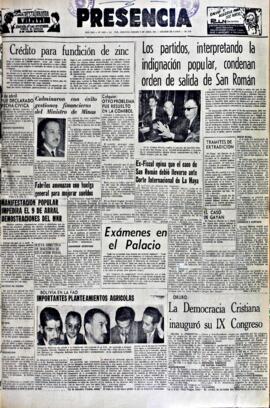 Presencia, edición del 3 de abril de 1965