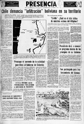 Presencia, edición del 10 de septiembre de 1966