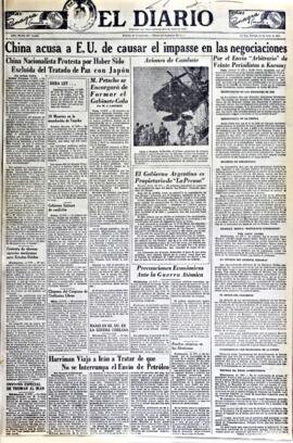 El Diario, edición del 13 de julio de 1951