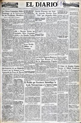 El Diario, edición del 21 de septiembre de 1953