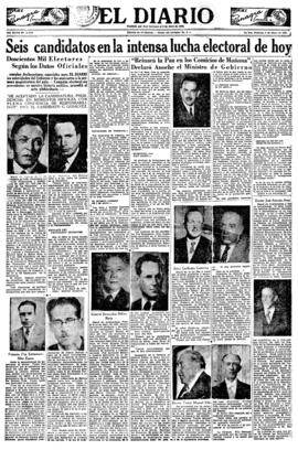 El Diario, edición del 6 de mayo de 1951