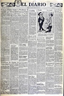 El Diario, edición del 6 de noviembre de 1951