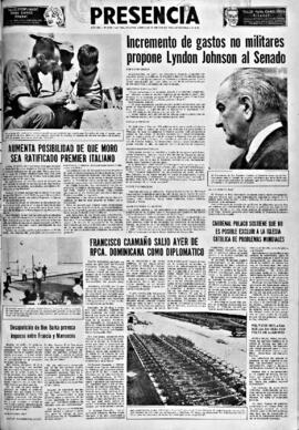Presencia, edición del 24 de enero de 1966