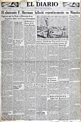 El Diario, edición del 23 de julio de 1951