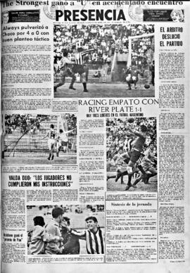 Presencia, edición del 18 de abril de 1966
