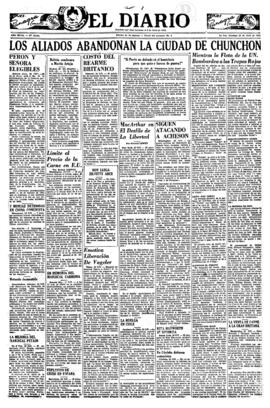 El Diario, edición del 29 de abril de 1951