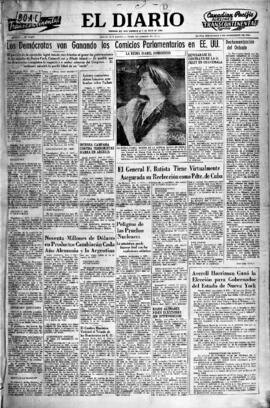 El Diario, edición del 3 de noviembre de 1954