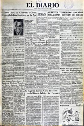 El Diario, edición del 12 de agosto de 1953