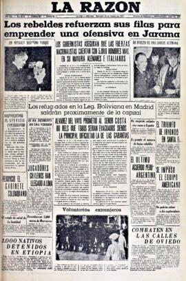 La Razón , edición del 24 de febrero de 1937
