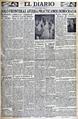El Diario, edición del 20 de enero de 1951