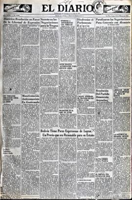 El Diario, edición del 24 de marzo de 1952