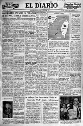 El Diario, edición del 7 de septiembre de 1954