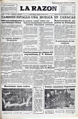 La Razón, edición del 11 de junio de 1936