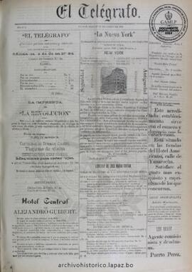 El Telegrafo, edición del 13 de enero de 1894