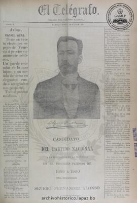 El Telegrafo, edición del 4 de julio de 1895