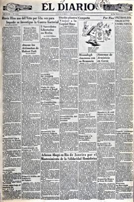 El Diario, edición del 4 de julio de 1952