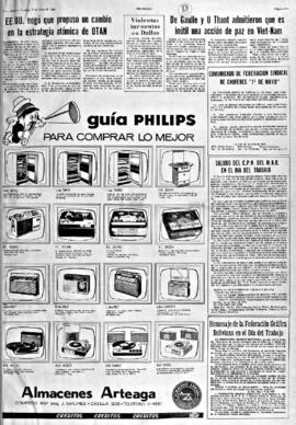 Presencia, edición del 1 de mayo de 1966
