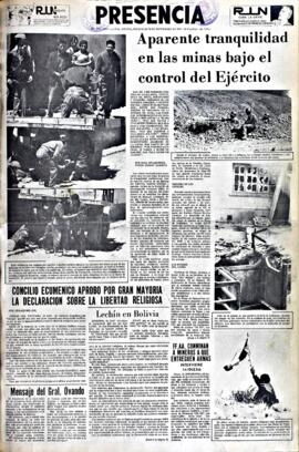 Presencia, edición del 22 de septiembre de 1965