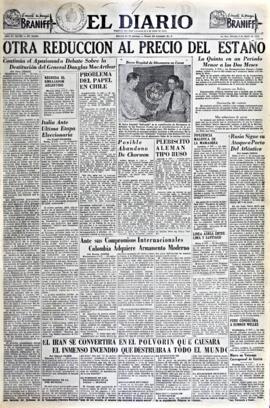 El Diario, edición del 9 de junio de 1951