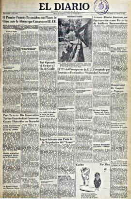 El Diario, edición del 10 de enero de 1953