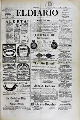 El Diario, edición del 3 de mayo de 1906