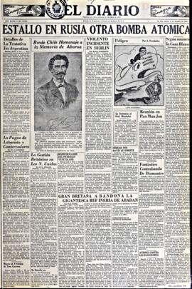 El Diario, edición del 4 de octubre de 1051
