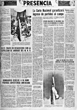 Presencia, edición del 22 de mayo de 1966